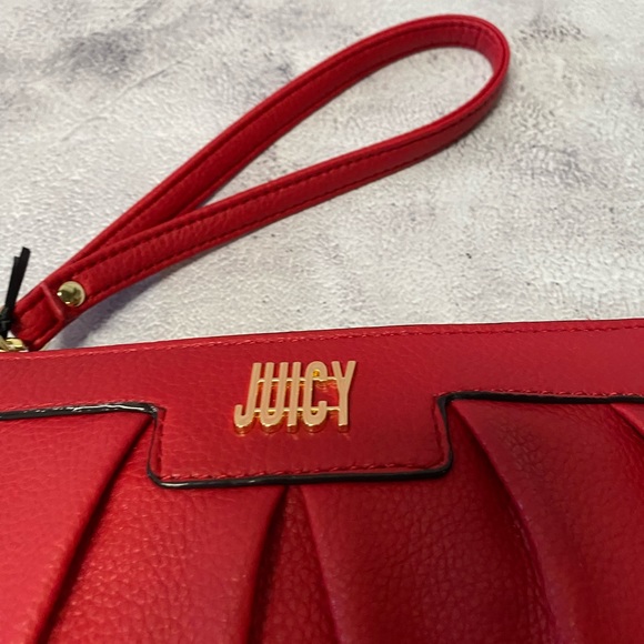 Red Juicy Couture Wristlet - Picture 3 of 6